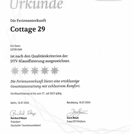 Feriengut Gaarz - 29 مزرعة للإقامة Gohl