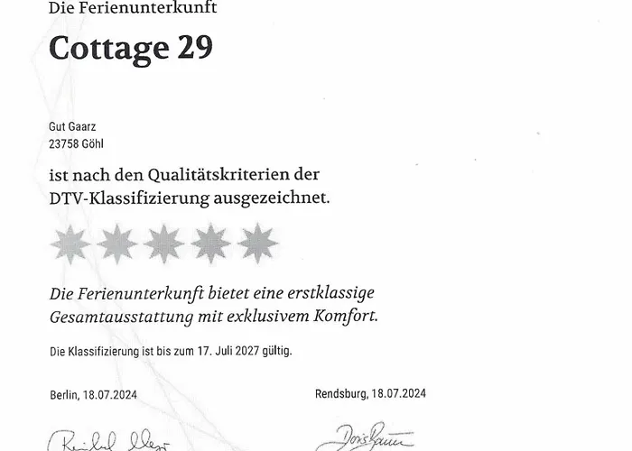 Feriengut Gaarz - 29 Alojamento de Turismo Rural Gohl